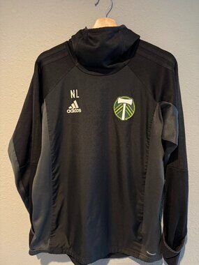 Adidas Climawarm Portland Timbers official staff training hoodie - Size M